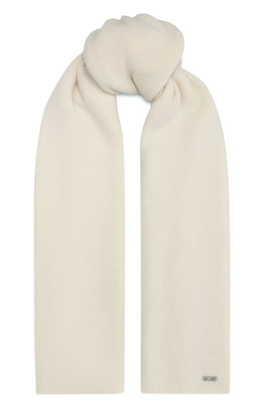 Комплект из шапки и шарфа BOSS 50552908 Кремовый  50552908 Фото 4