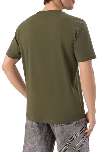 Хлопковая футболка DIESEL, арт. A18549/0AIJU, фото 4