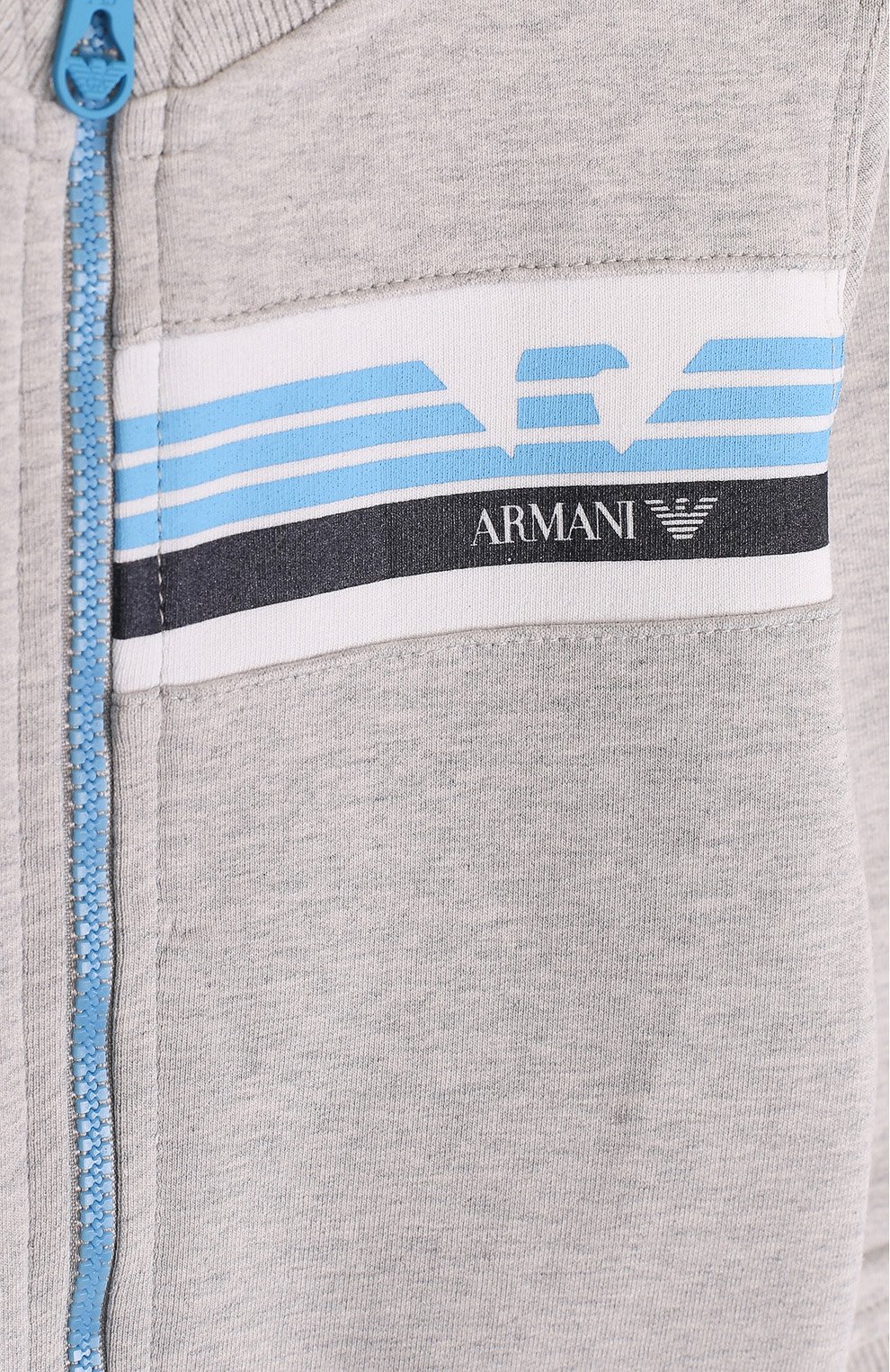 Хлопковый костюм из брюк и кардигана ARMANI JUNIOR, арт. 3ZHV02/4J23Z, фото 7