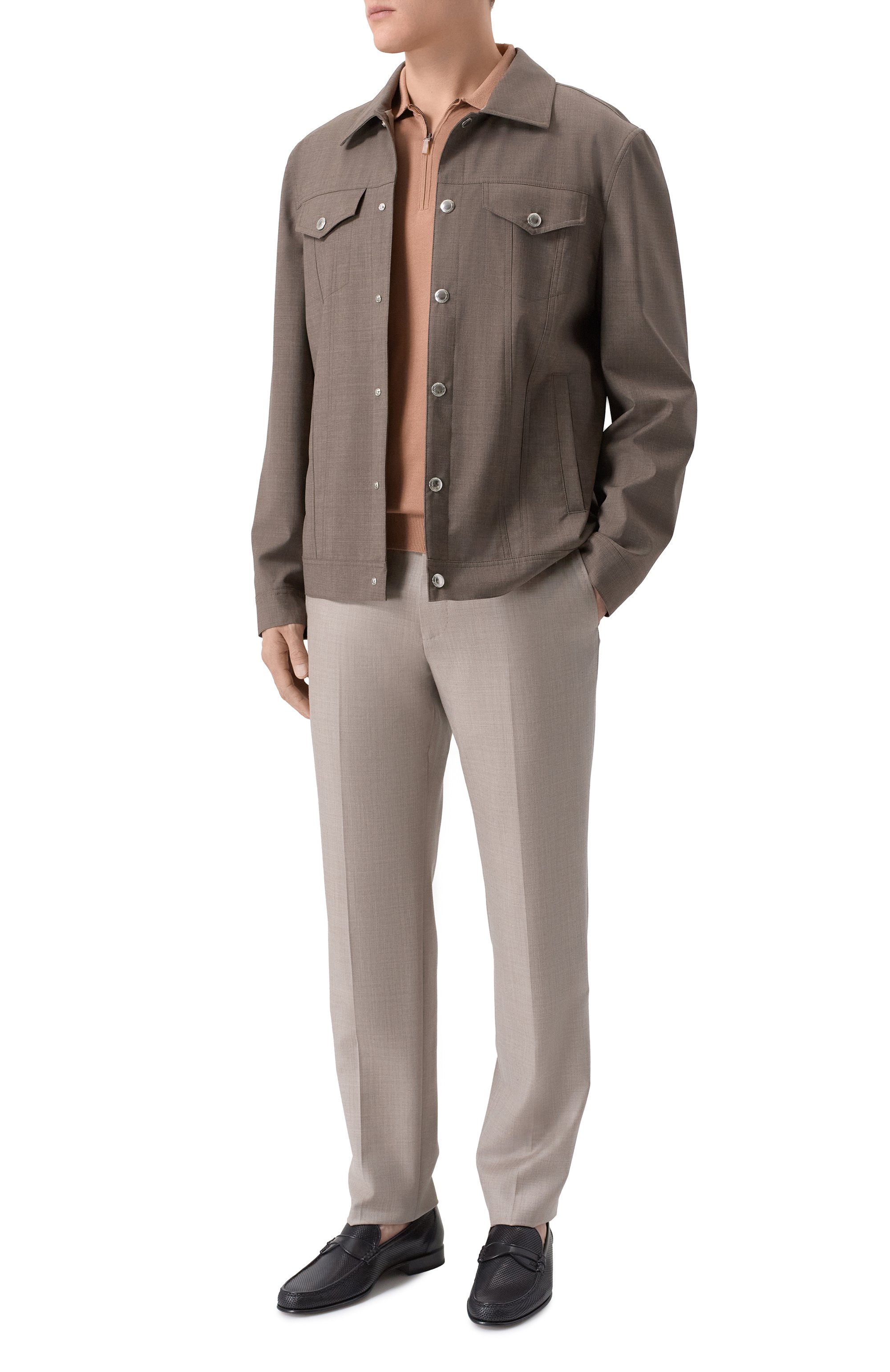 Шелковое поло COLOMBO, арт. MA04864/4-120AN, фото 2