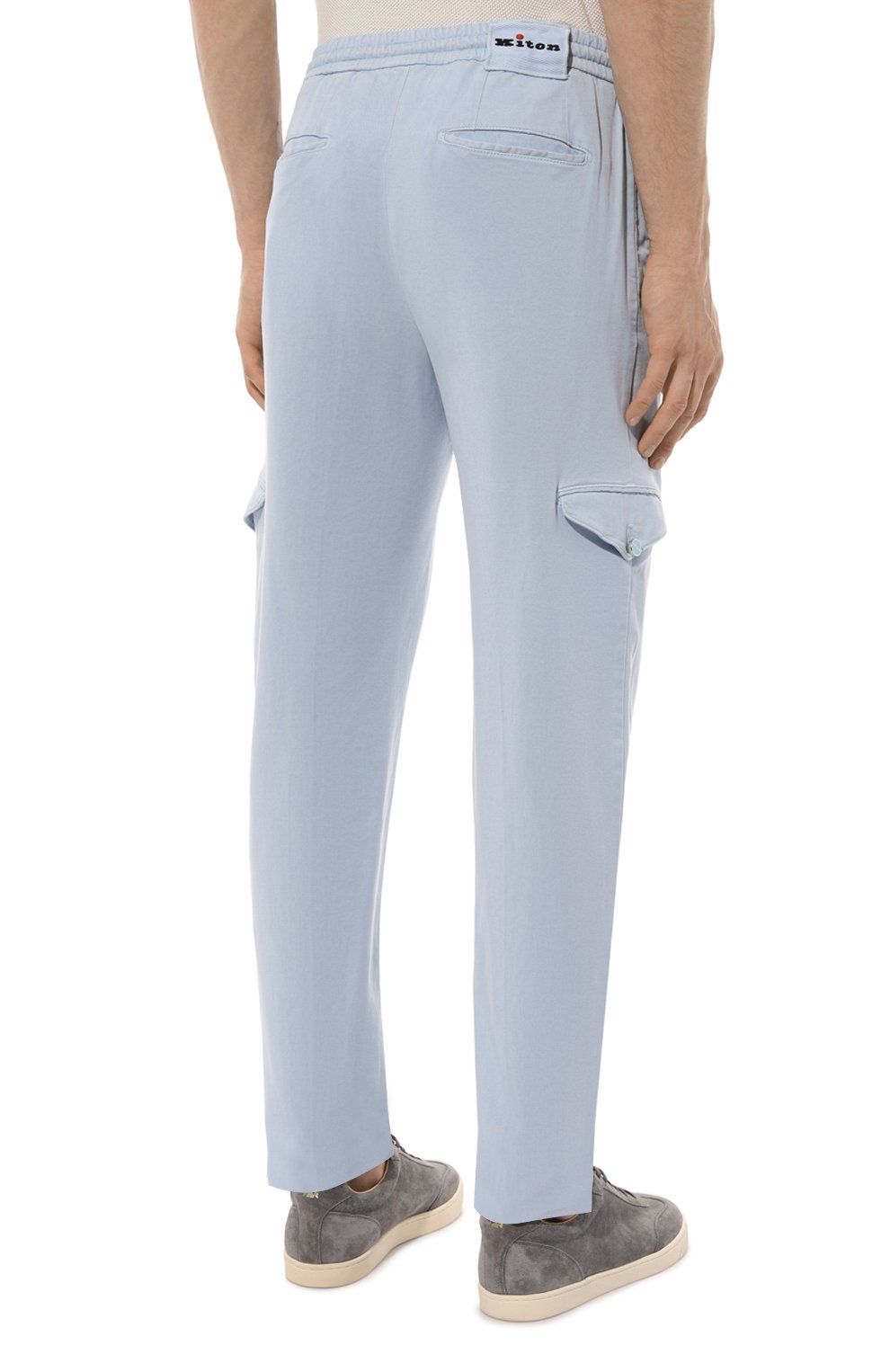 Брюки-карго из лиоцелла KITON, арт. UPLACTK0607D, фото 4