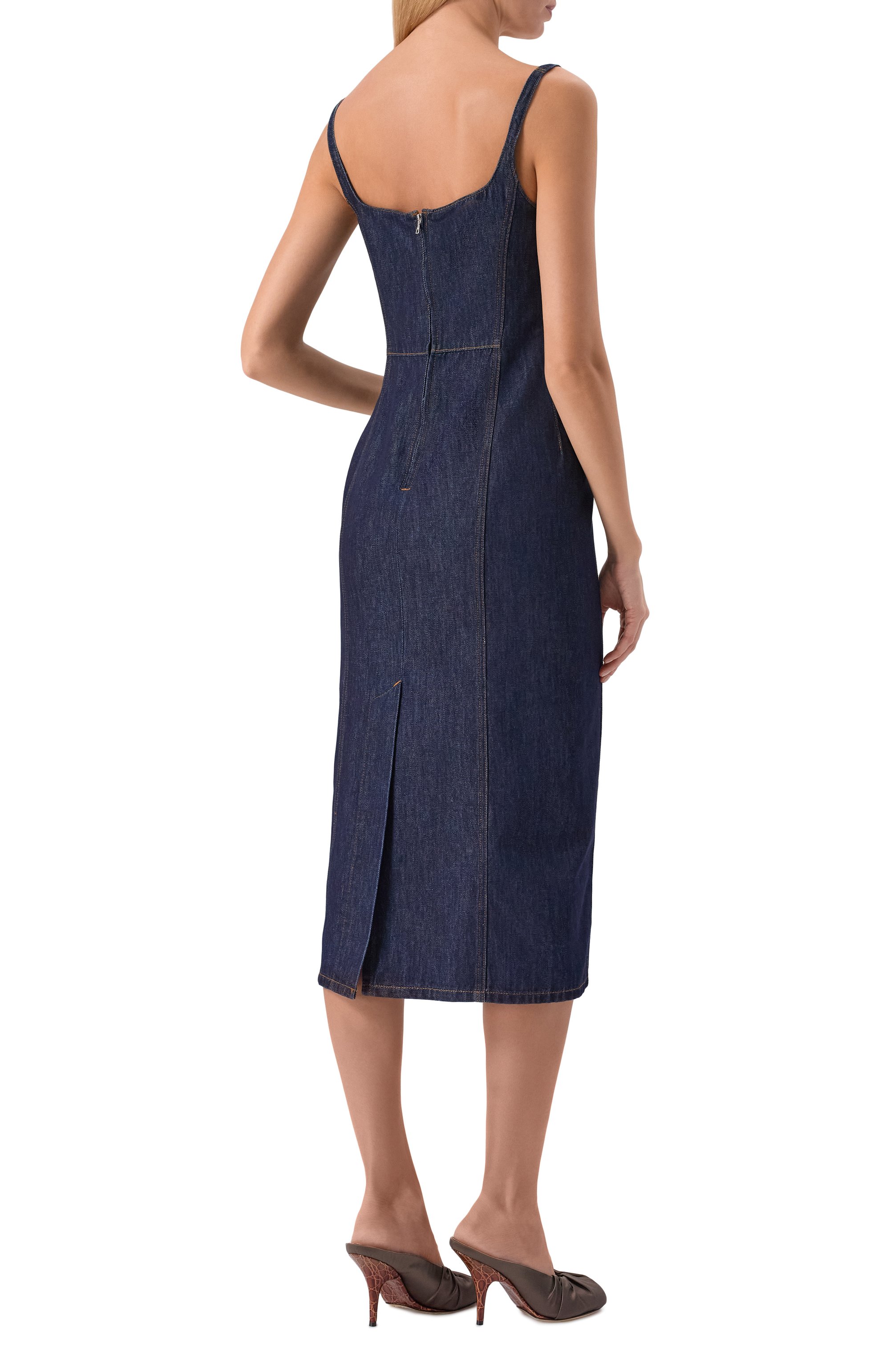 Джинсовое платье DRIES VAN NOTEN, арт. 252-011078-2381, фото 4