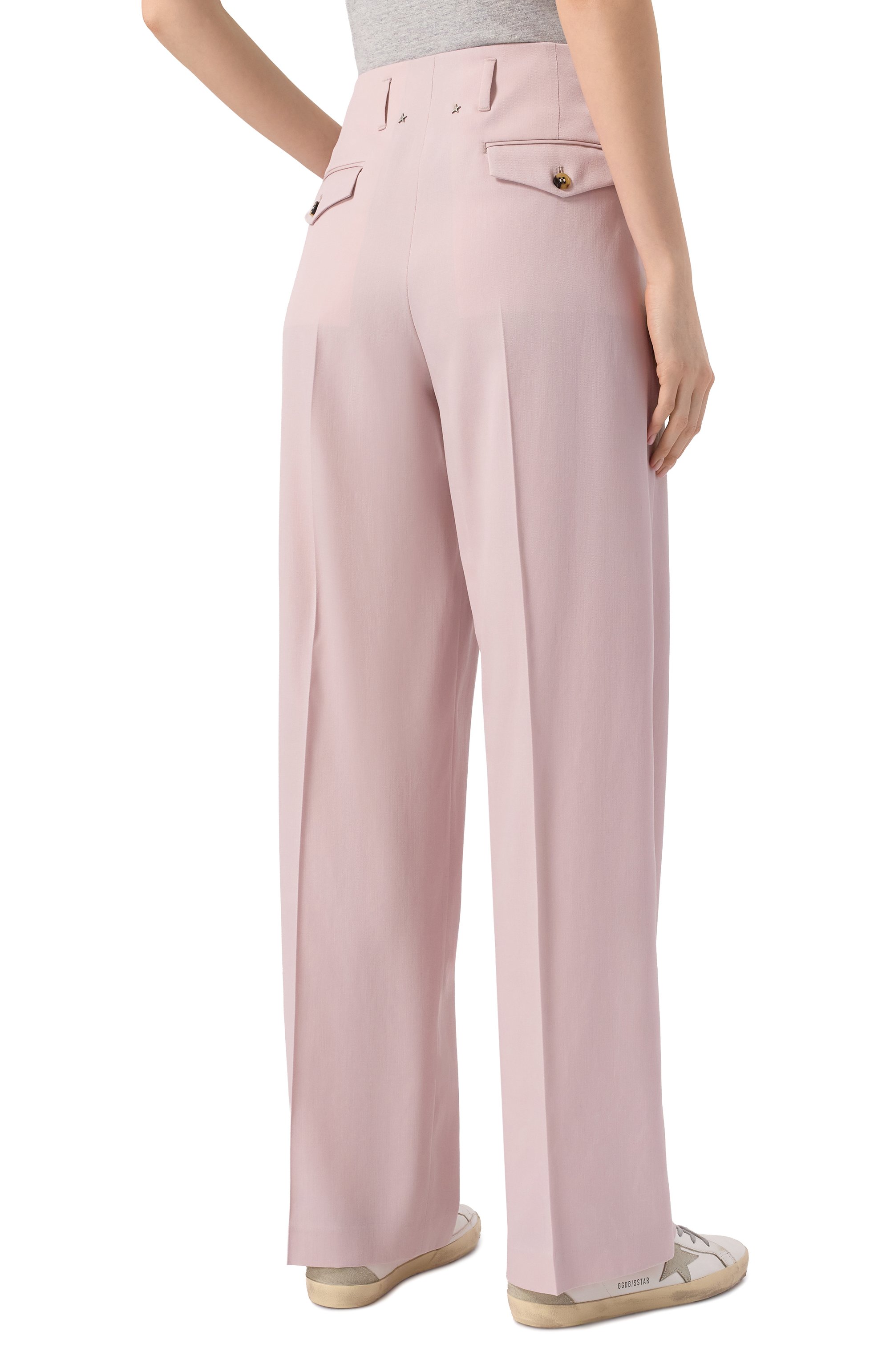 Шерстяные брюки GOLDEN GOOSE DELUXE BRAND, арт. GWP01203.P001965, фото 4