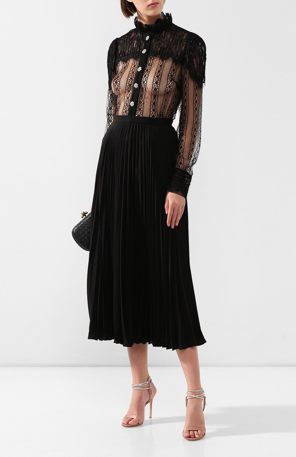 Кружевная блузка DOLCE & GABBANA, арт. F5J65Z/HLM09, фото 2
