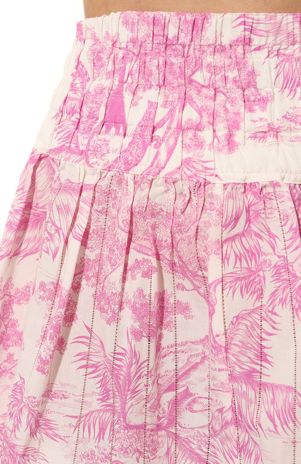 Хлопковая юбка ZADIG AND VOLTAIRE, арт. WWSK00328, фото 5