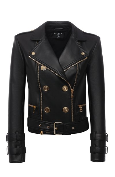 Женская кожаная куртка BALMAIN, арт. VF18248/L062