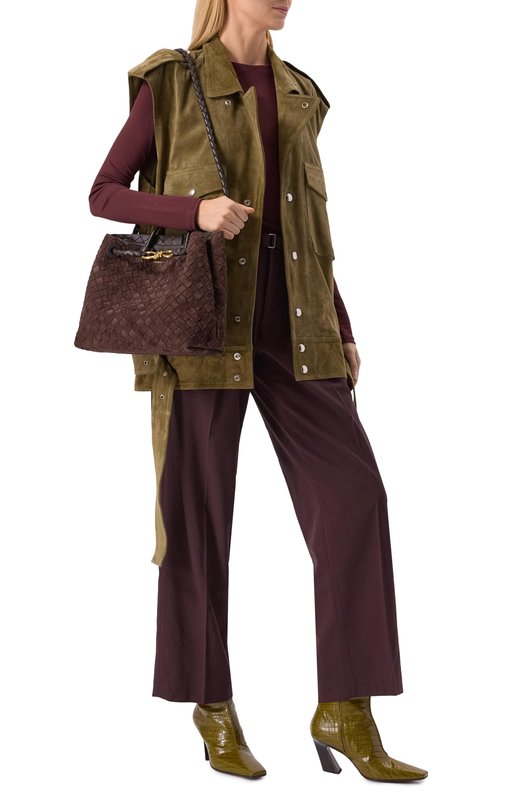 Сумка Andiamo medium Bottega Veneta 766016/V1QE6 Коричневый  766016/V1QE6 Фото 7