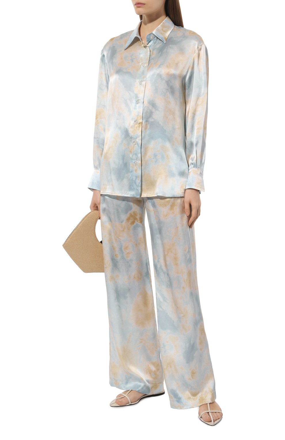 Атласная блузка ERIKA CAVALLINI, арт. S4/P/P4ST15, фото 2