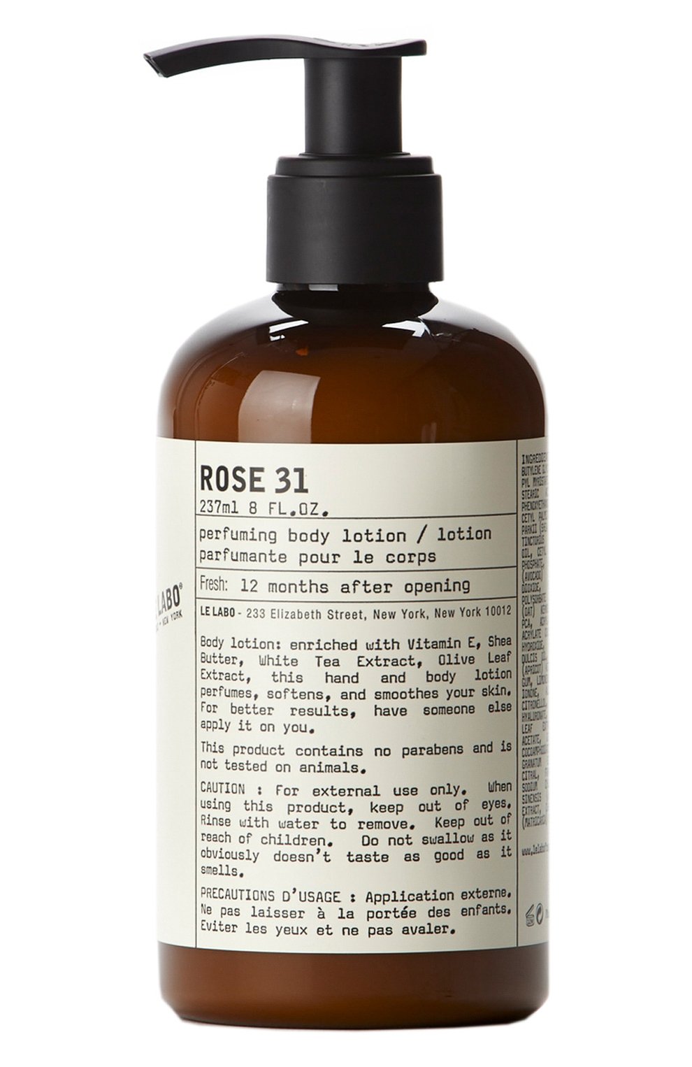 Лосьон для тела rose 31 (237ml) LE LABO, арт. 811901027023, фото 1