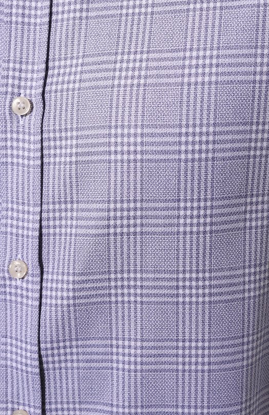 Хлопковая рубашка Paul&Shark 14313096CF Голубой  14313096CF Фото 5