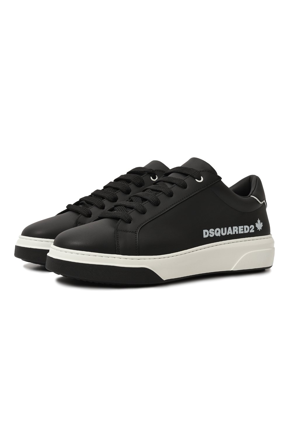 Кожаные кеды bumper DSQUARED2, арт. SNM0321/01501652, фото 1
