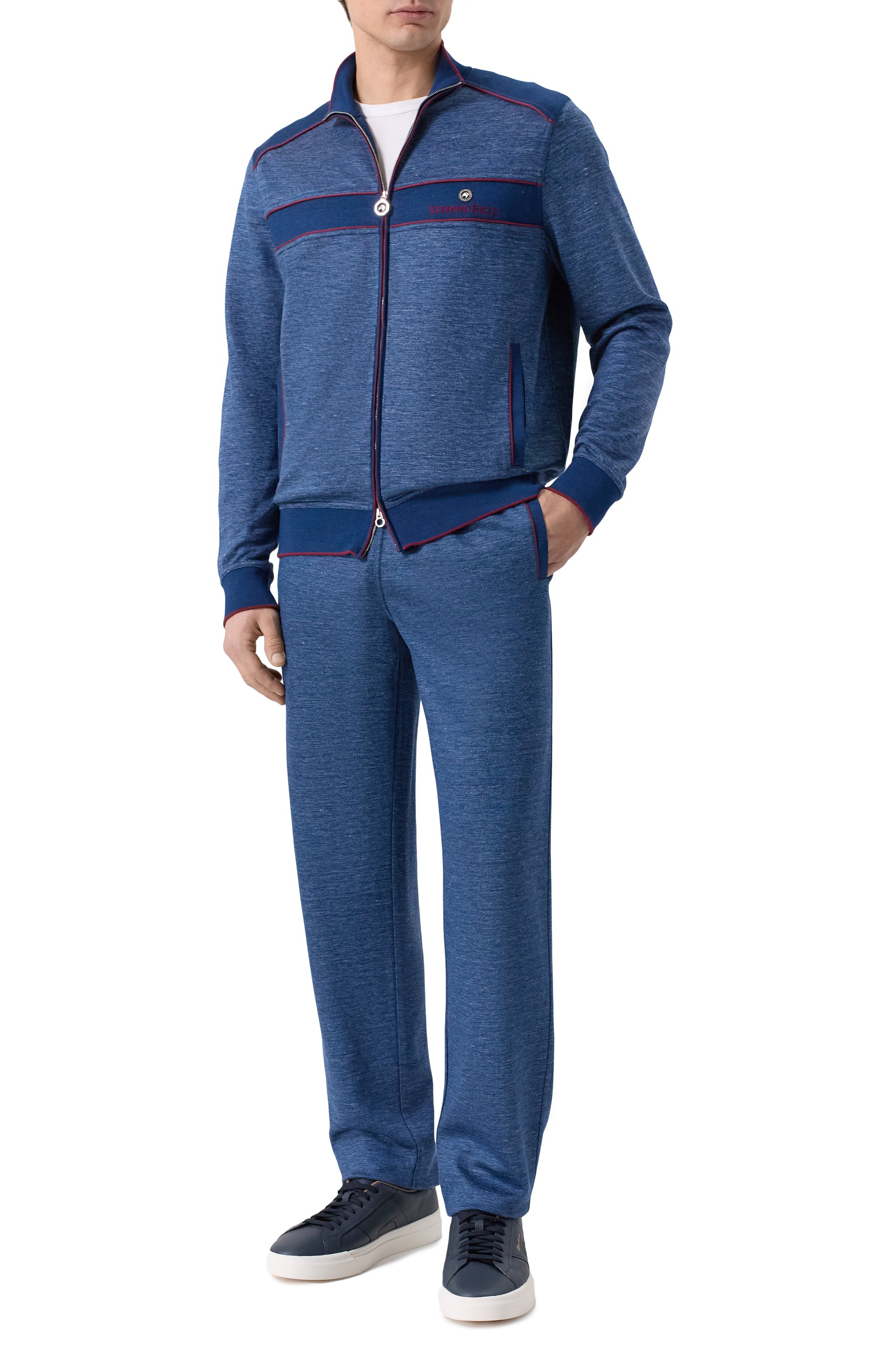 Брюки из шелка и льна STEFANO RICCI, арт. K919052P3D/T26103, фото 2