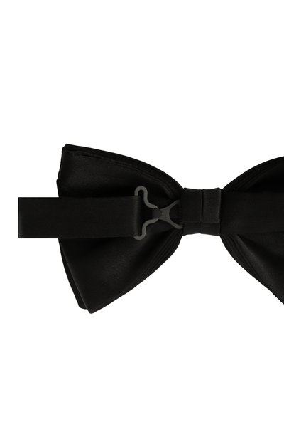 Шелковый галстук-бабочка BRIONI черного цвета по цене 31050 руб., арт. O1L200 PZ411, фото 3 Шелковый галстук-бабочка BRIONI, арт. O1L200 PZ411, фото 3