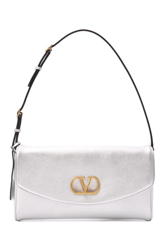 Сумка DeVain small Valentino 8W0B0T31/NVB Серебряный 8W0B0T31/NVB