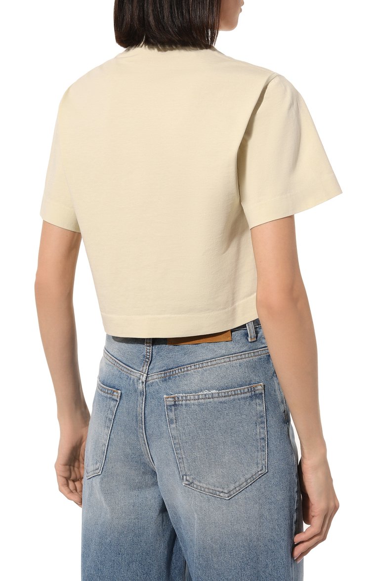 Хлопковая футболка OFF-WHITE, арт. OWAA090S23JER0046145, фото 1