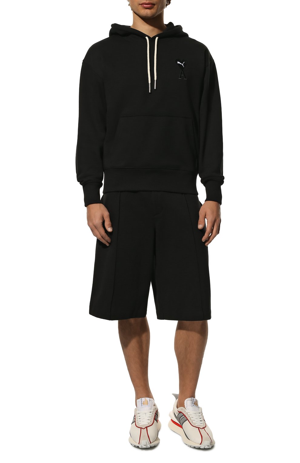 Хлопковое худи puma x ami PUMA, арт. 53406901, фото 2