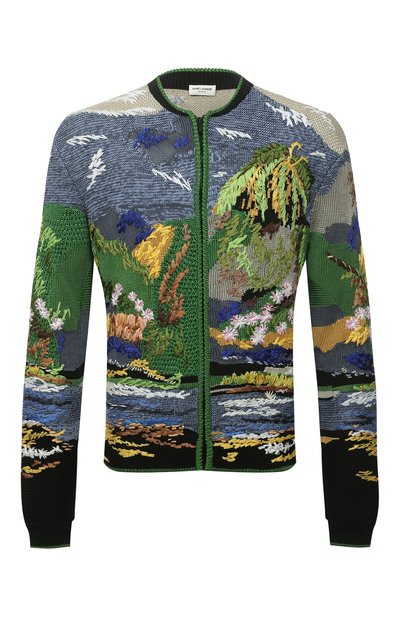 Кардиган из вискозы и шелка SAINT LAURENT, арт. 648512/YAYP2, фото 1