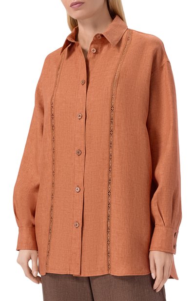 Льняная рубашка MVST, арт. M26.CSW.B407/ZEG3043, фото 3