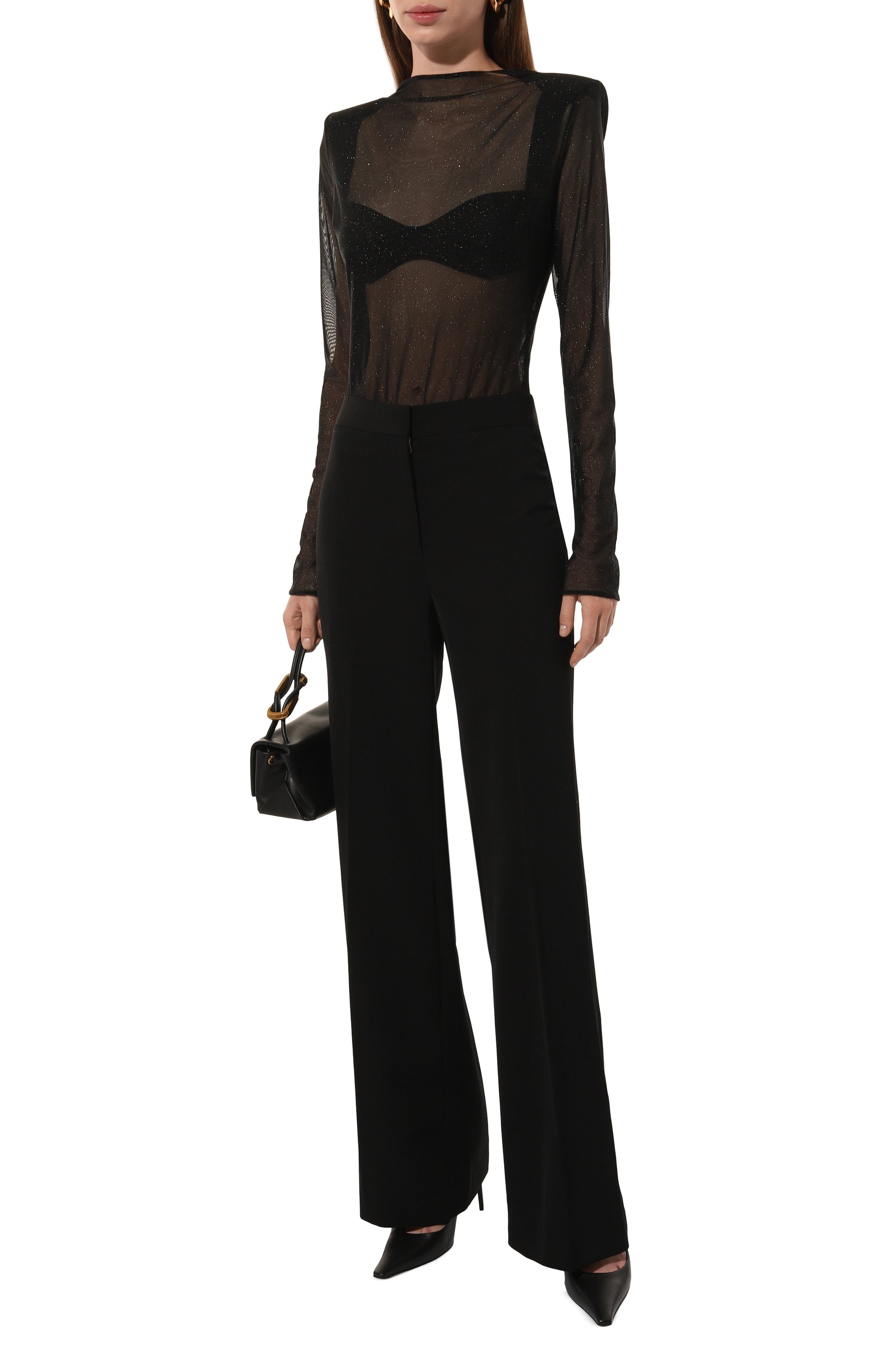 Боди UNDRESS CODE черного цвета по цене 17550 руб., арт. SPARKLY AURA B0DYSUIT, фото 2 Боди UNDRESS CODE, арт. SPARKLY AURA B0DYSUIT, фото 2