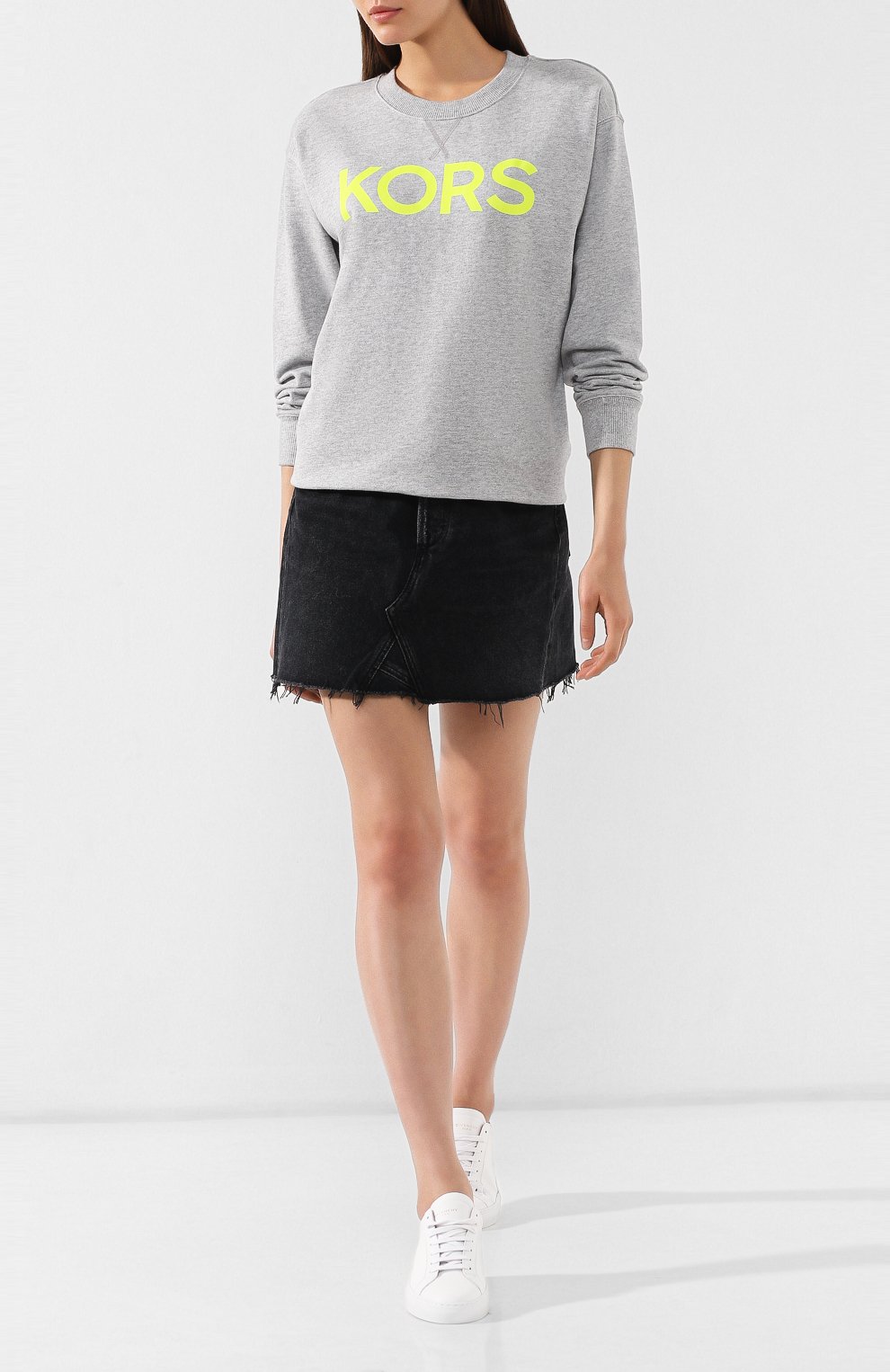 Хлопковый свитшот MICHAEL MICHAEL KORS, арт. MU95M5YBDD, фото 2