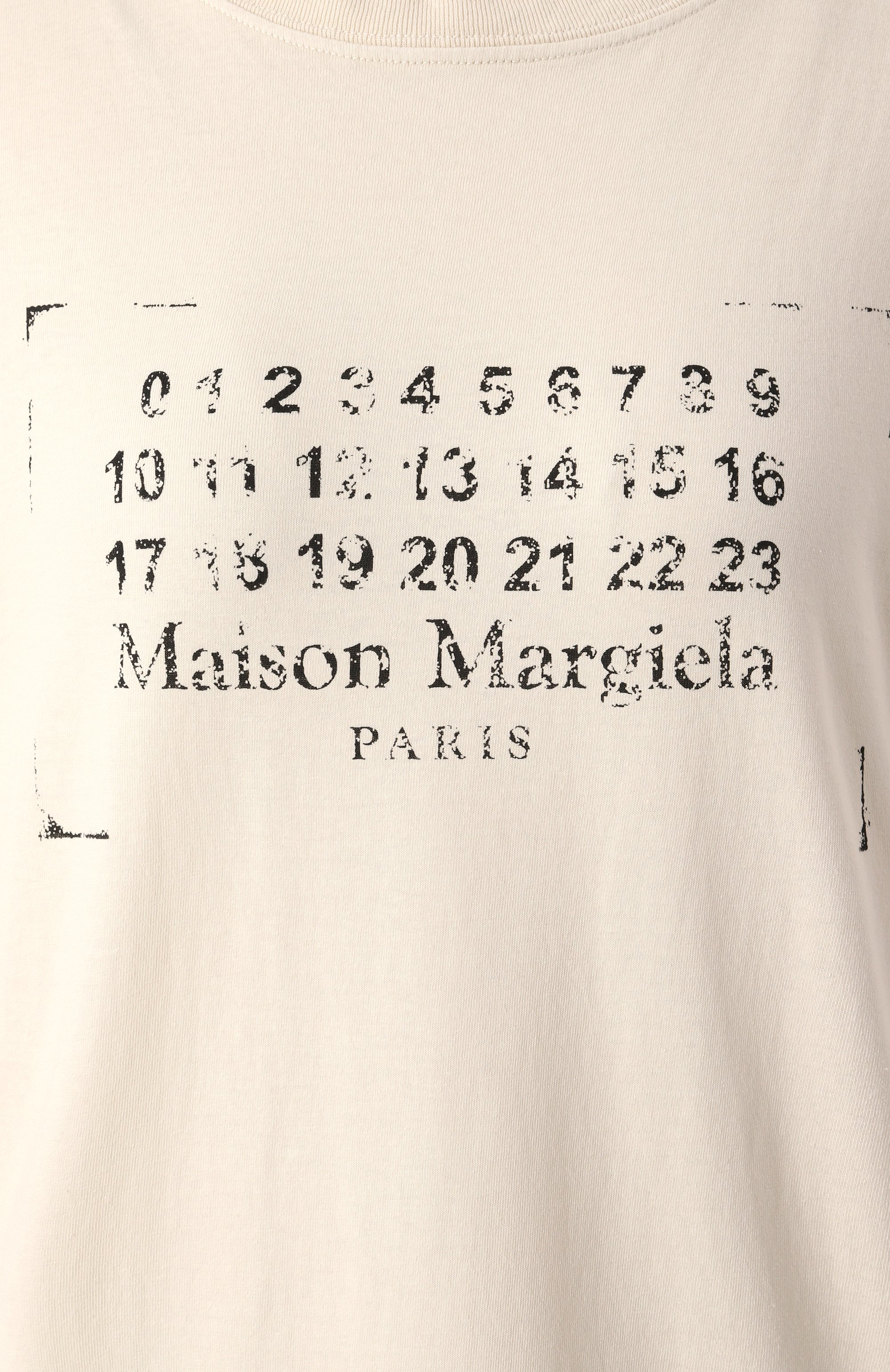 Хлопковая футболка MAISON MARGIELA, арт. S51GC0534/S24575, фото 6