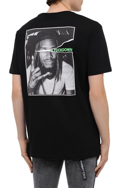 Хлопковая футболка COMME DES FUCKDOWN, арт. CDFU1077, фото 4