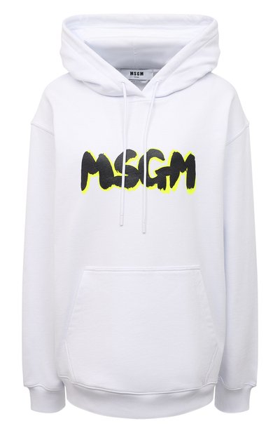 Женский хлопковое худи MSGM, арт. 3441MDM204 237000