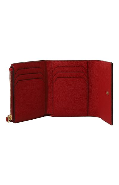 Кожаное портмоне SANTONI красного цвета по цене 41400 руб., арт. DFPGA2482F0-HT0G, фото 3 Кожаное портмоне SANTONI, арт. DFPGA2482F0-HT0G, фото 3