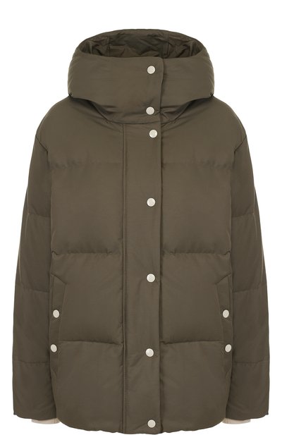 Однотонная стеганая куртка с капюшоном RAG AND BONE, арт. W2762073R, фото 1