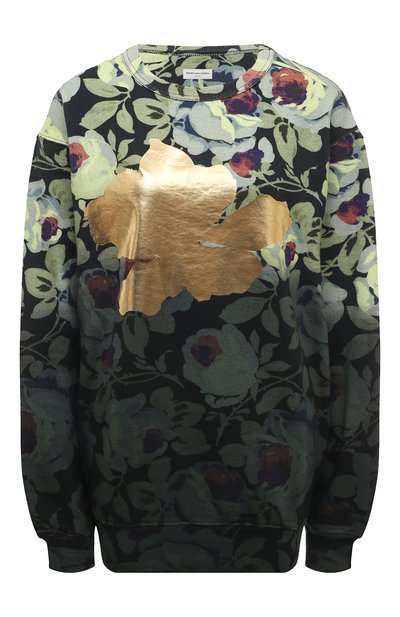 Женский хлопковый свитшот DRIES VAN NOTEN, арт. 232-011127-7643