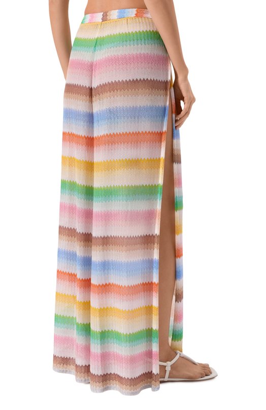 Брюки из вискозы Missoni MC23SI00/BR014G Разноцветный  MC23SI00/BR014G Фото 4