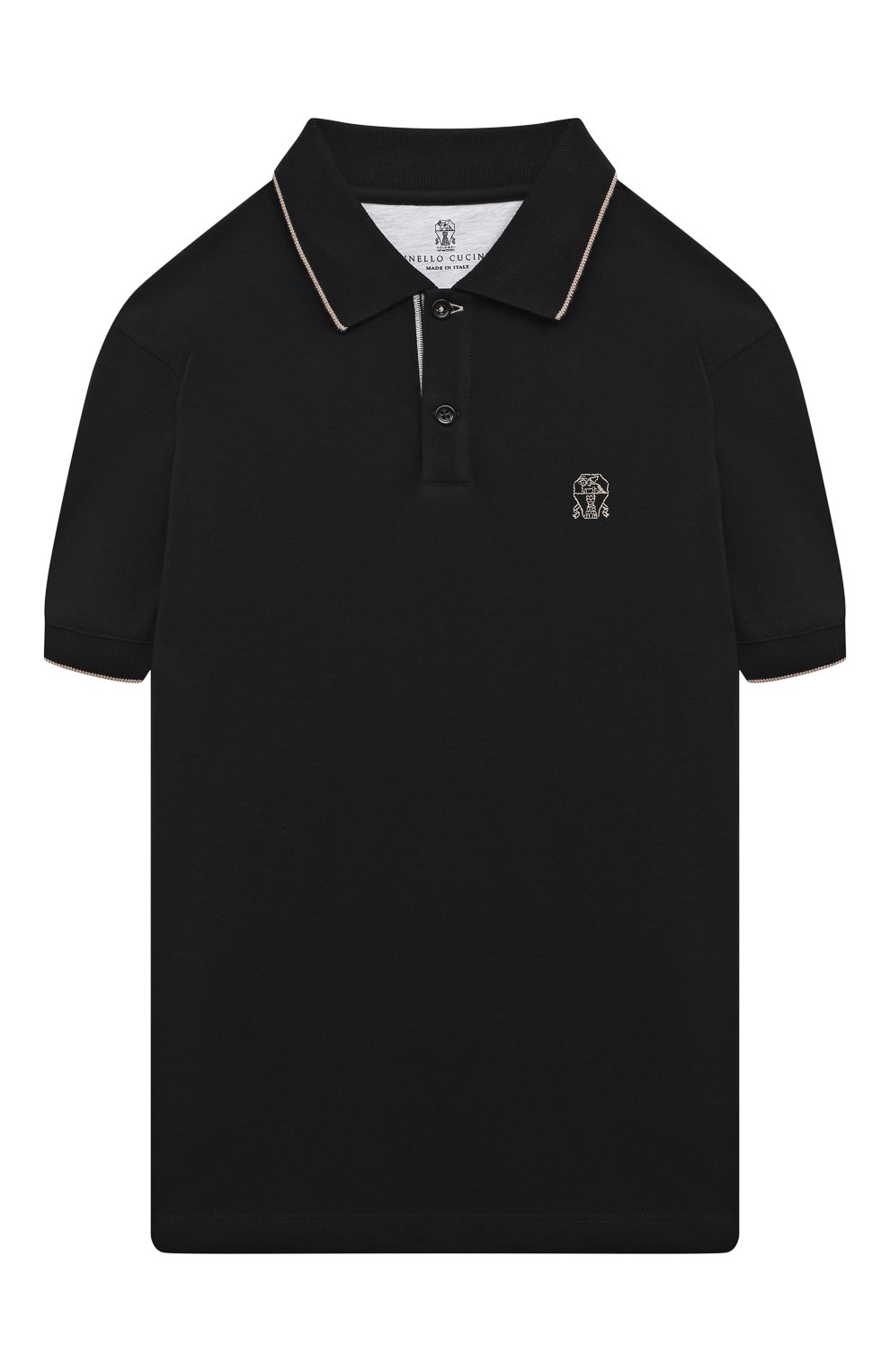Хлопковое поло BRUNELLO CUCINELLI, арт. BE854T315C, фото 1