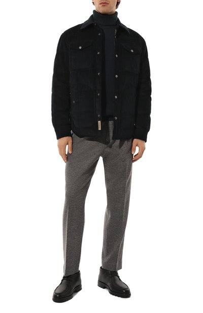 Кожаные дезерты detroit SANTONI, арт. MGDG18609NE0AGMN, фото 2