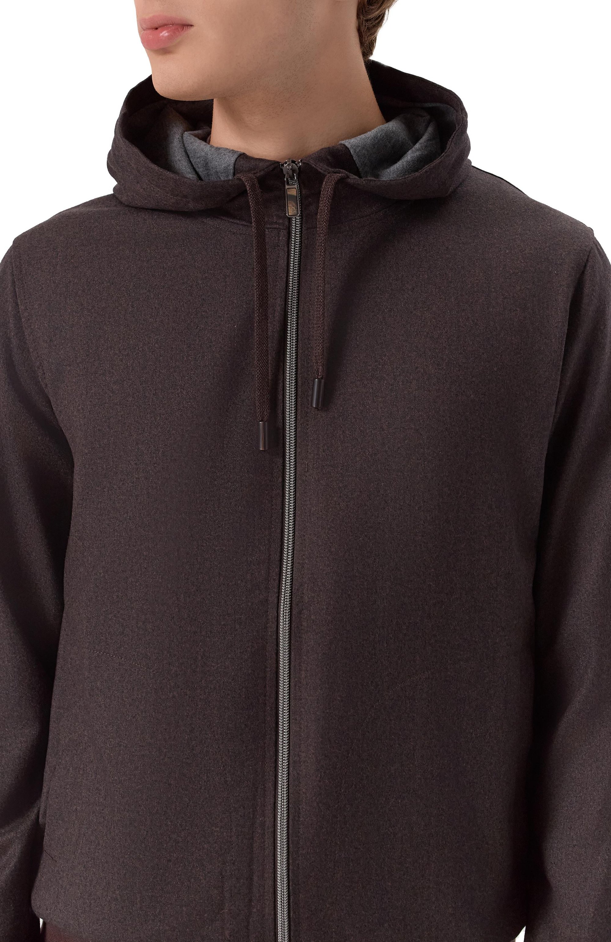 Шерстяная толстовка CAPOBIANCO, арт. 19M406.FL00./60, фото 5