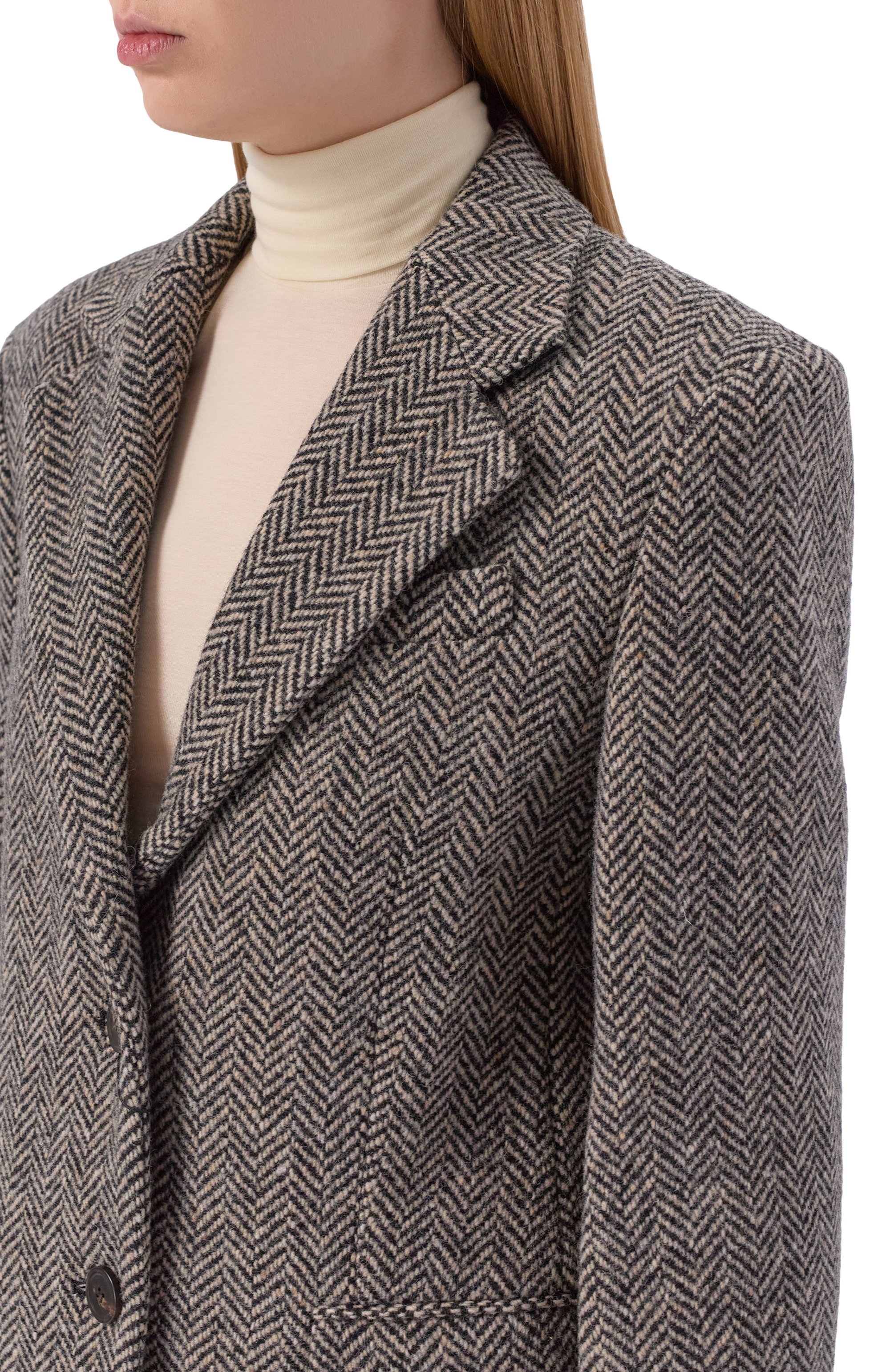 Шерстяное пальто WEEKEND MAX MARA, арт. MAI0RCA, фото 5