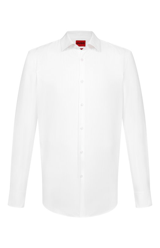 Хлопковая сорочка HUGO 50554824 Белый 50554824