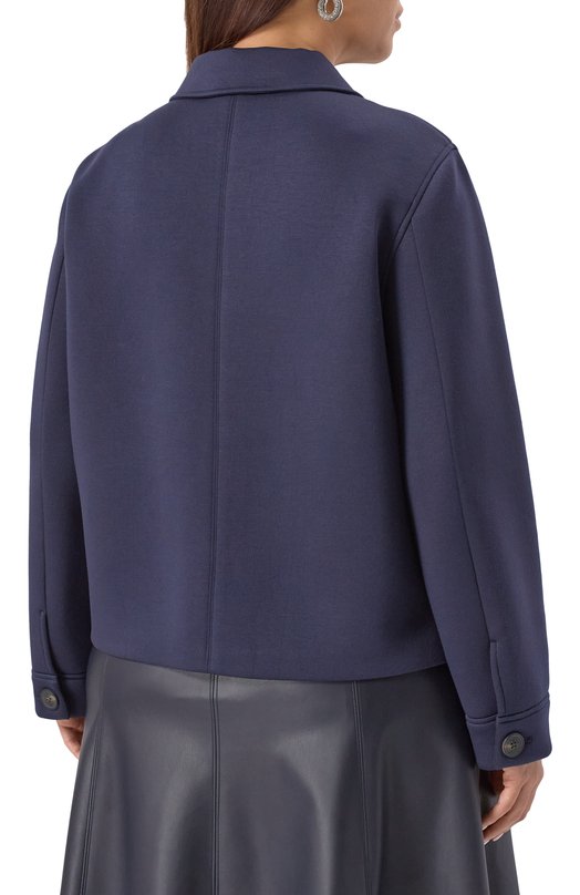 Жакет из вискозы Weekend Max Mara 0PERA Синий  0PERA Фото 4