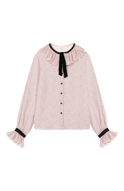 Блузка из вискозы ELISABETTA FRANCHI LA MIA BAMBINA, арт. EFCA3010/VI043_001, фото 1