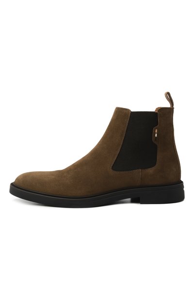 Замшевые челси calev BOSS хаки цвета по цене 34950 руб., арт. 50552528, фото 4 Замшевые челси calev BOSS, арт. 50552528, фото 4