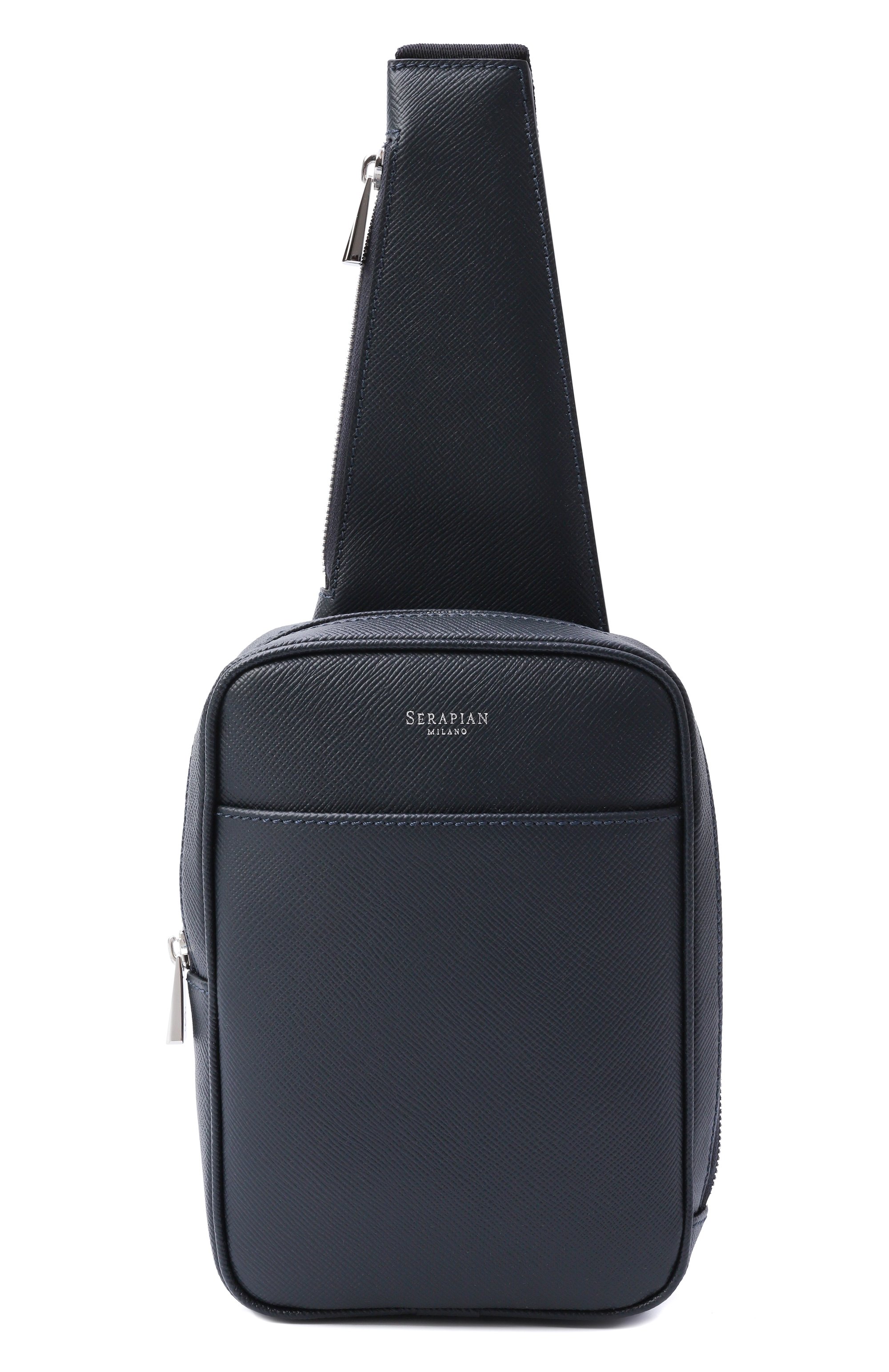 Рюкзак SERAPIAN MILANO темно-синего цвета по цене 121000 руб., арт. SREVLMML716515Y, фото 1 Рюкзак SERAPIAN MILANO, арт. SREVLMML716515Y, фото 1