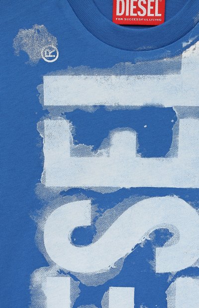 Хлопковая футболка DIESEL, арт. J01131/KYAR1, фото 3