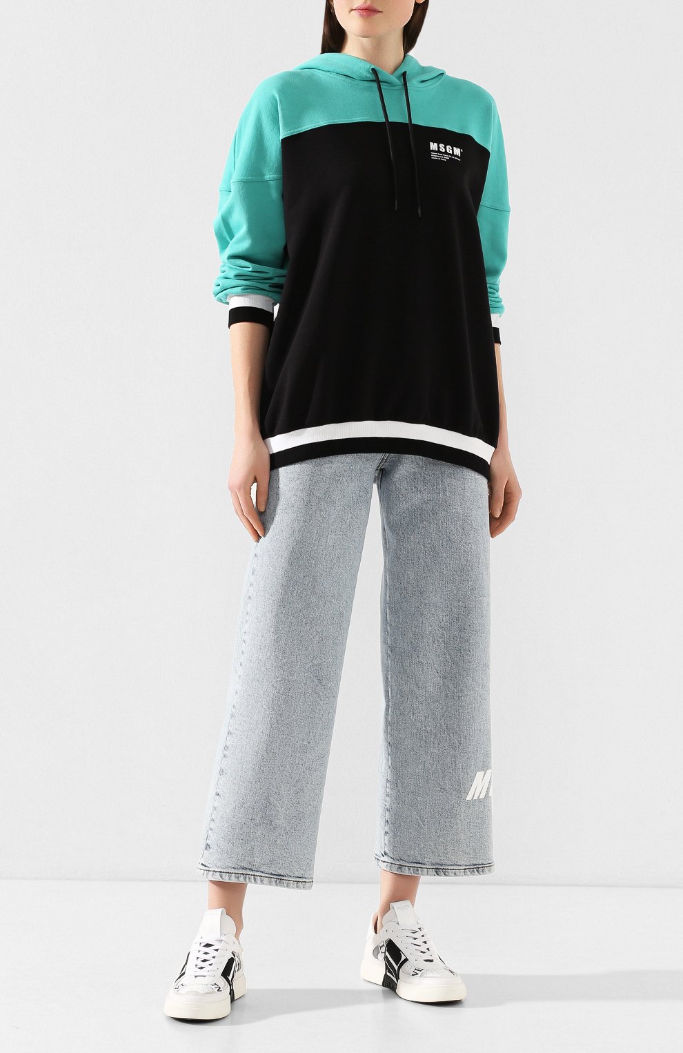 Хлопковое худи MSGM, арт. 2841MDM86 207299, фото 2
