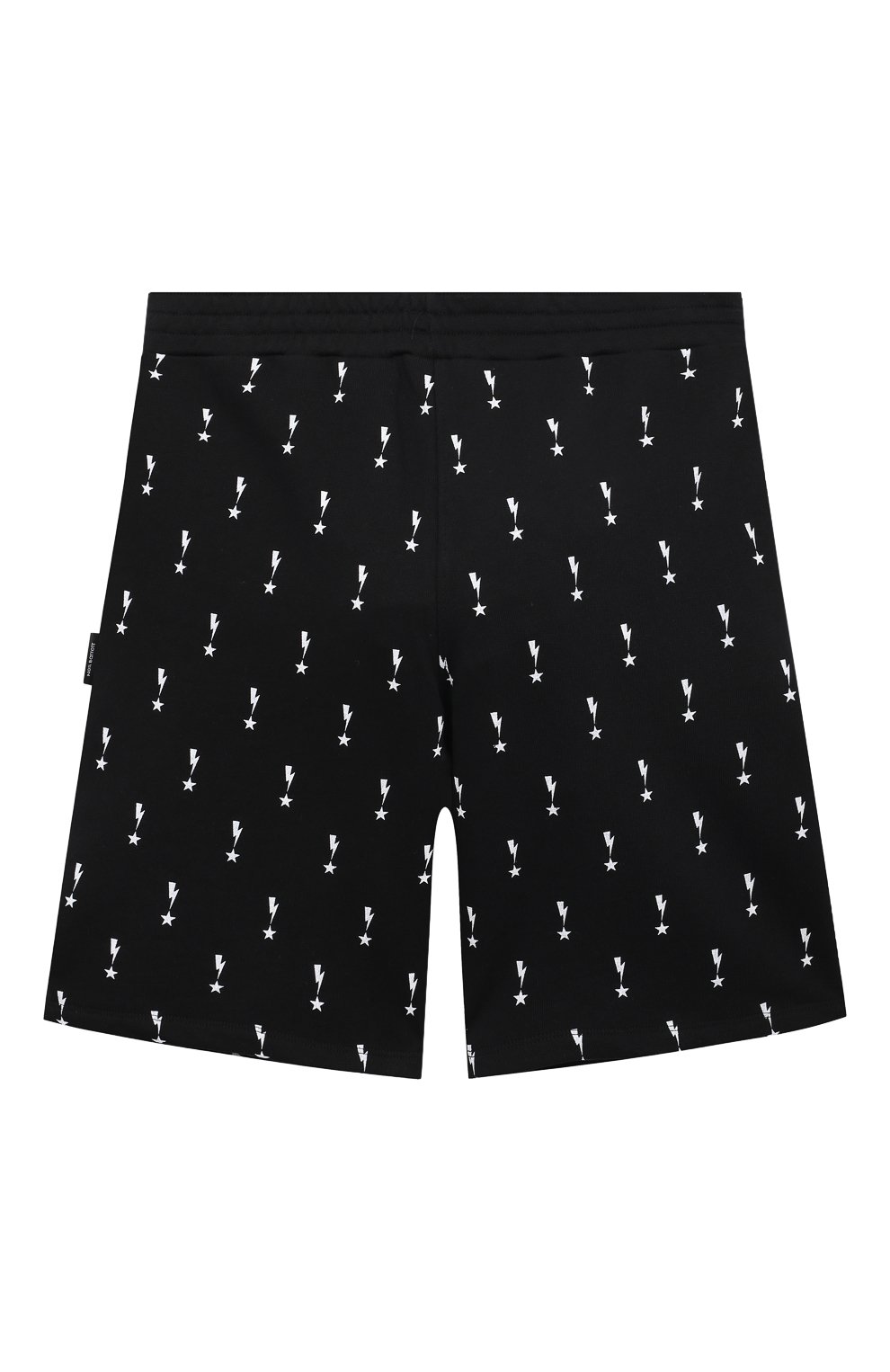 Хлопковые шорты NEIL BARRETT KIDS, арт. 027868, фото 2