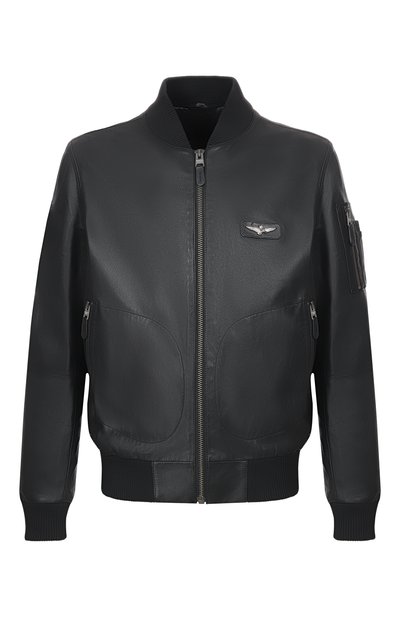 Мужской кожаный бомбер AERONAUTICA MILITARE, арт. PN5053UPL00320