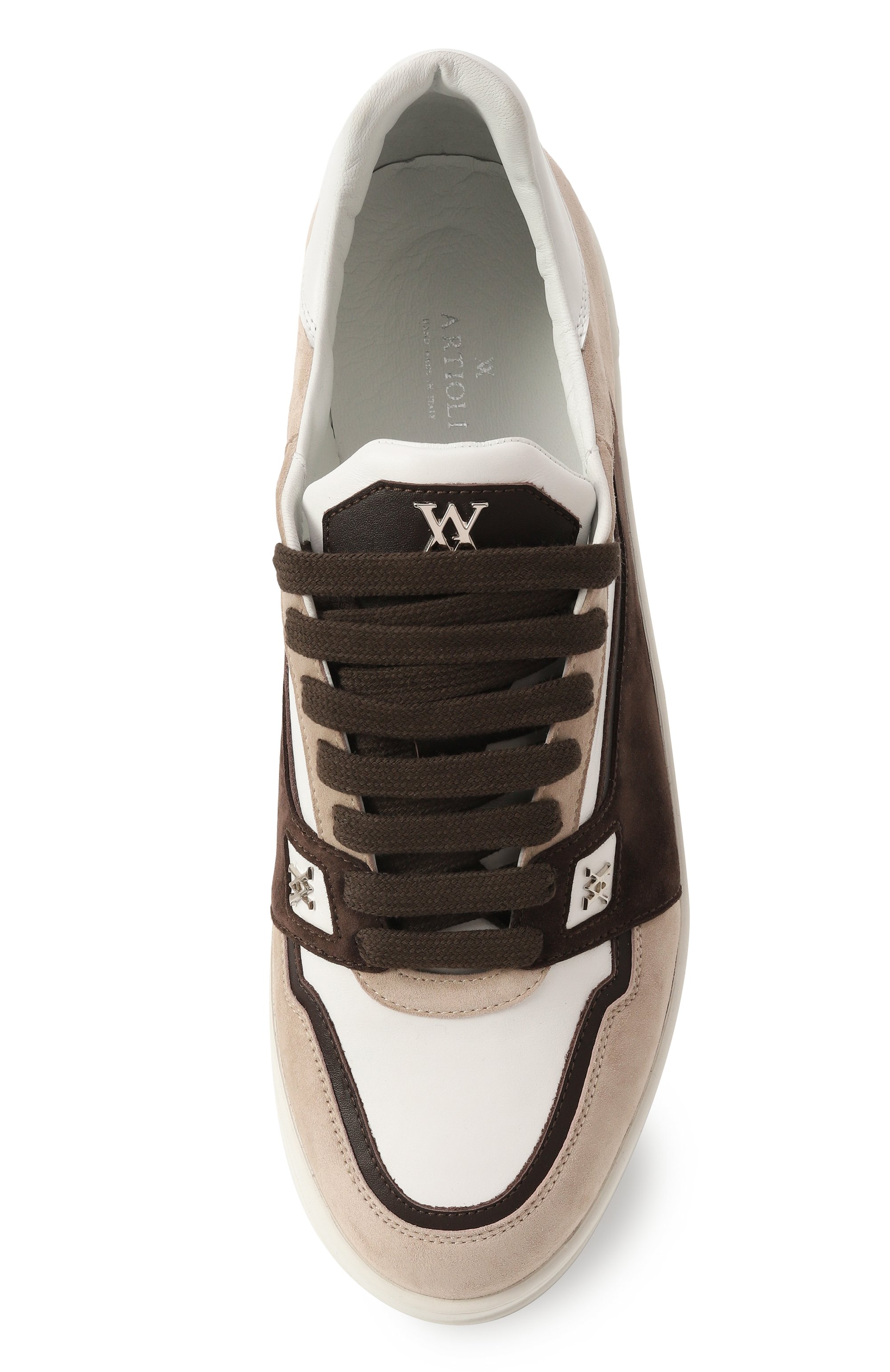 Замшевые кеды conor ARTIOLI, арт. 0S590/SUEDE/CALF/CALF ELITE, фото 6