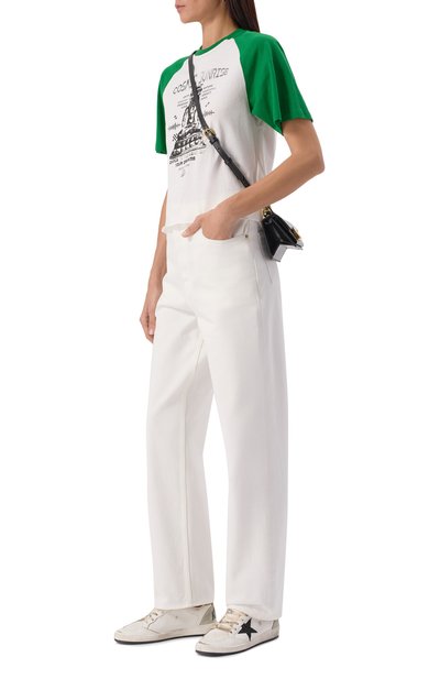 Кожаные кеды ball star GOLDEN GOOSE DELUXE BRAND, арт. GWF00117.F006118, фото 2