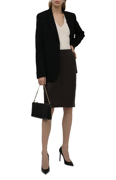 Кожаная юбка BOSS, арт. 50460741, фото 2