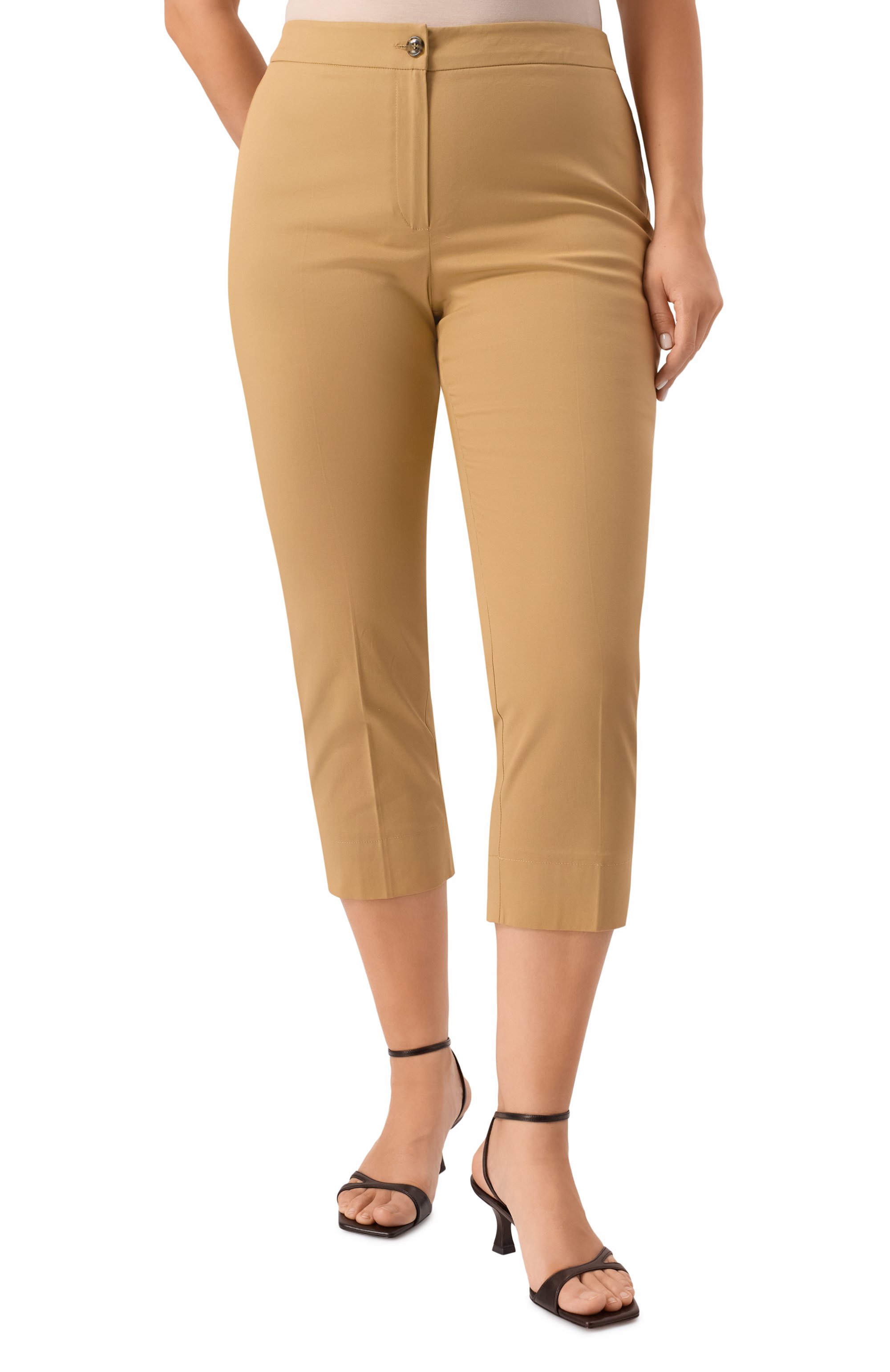 Хлопковые брюки PERSONA BY MARINA RINALDI, арт. VERVE, фото 3