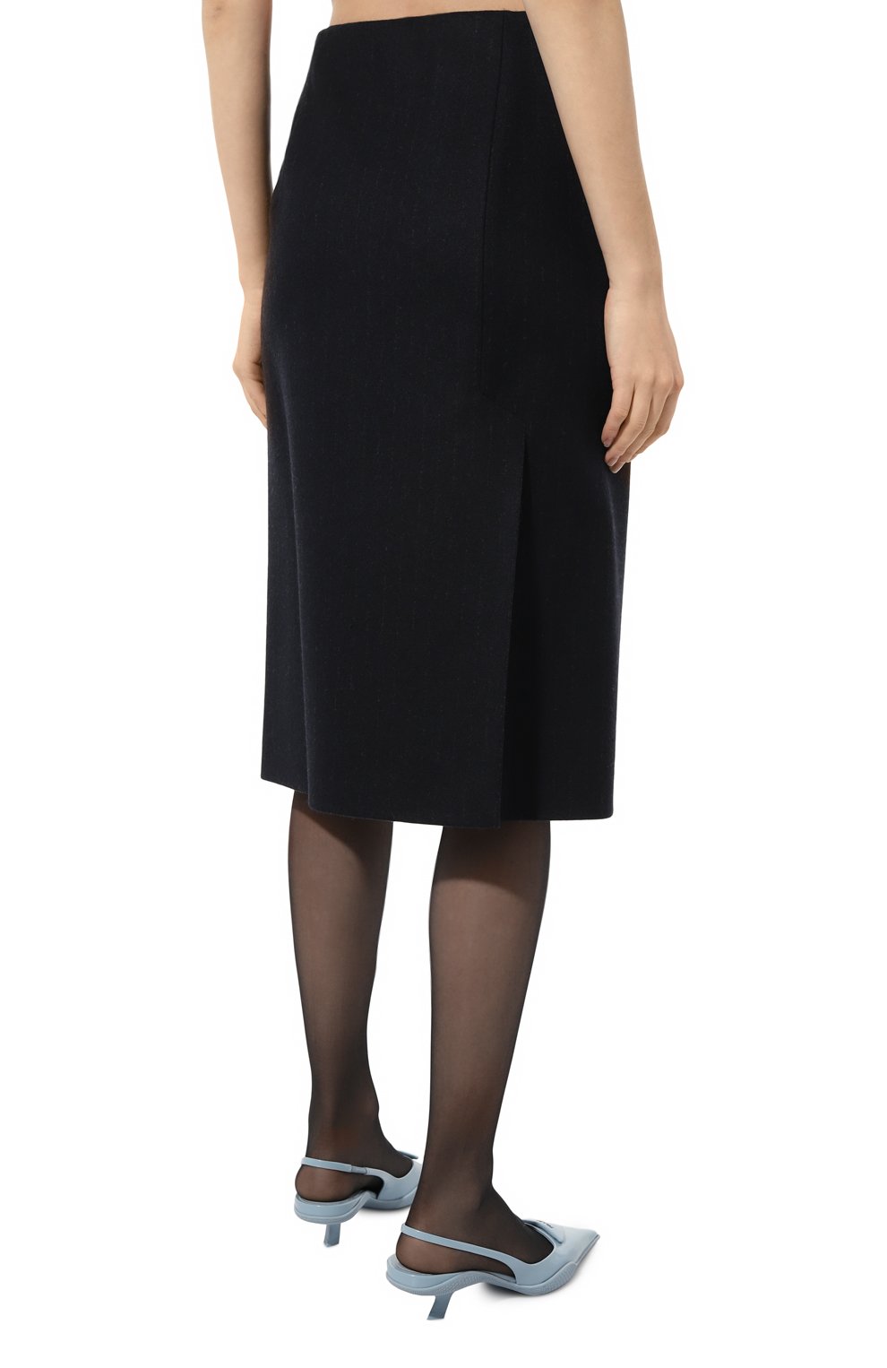 Шерстяная юбка PRADA, арт. P122T-1ZCY-F0008-212, фото 4