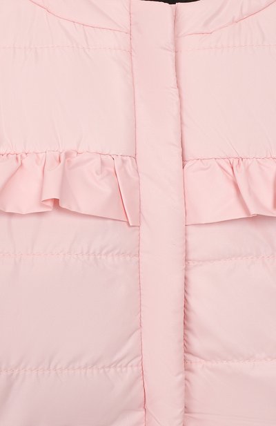 Стеганая куртка MONNALISA розового цвета по цене 16750 руб., арт. 175100, фото 3 Стеганая куртка MONNALISA, арт. 175100, фото 3